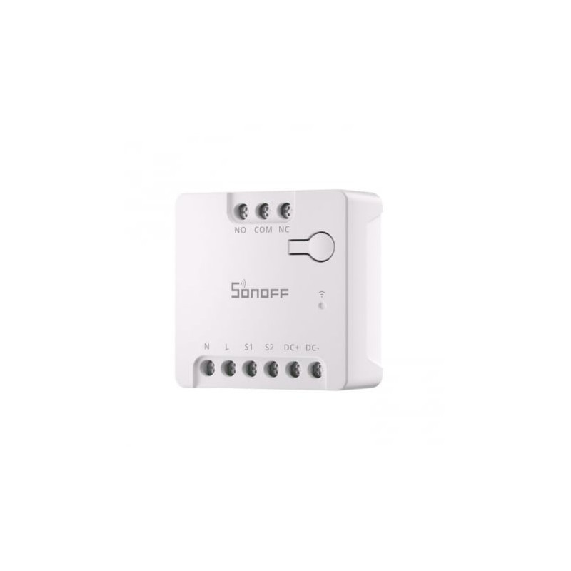 resigilat releu smart wifi sonoff mini-d, 2a, 1 canal , contact uscat ac-dc , matter support