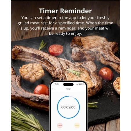 resigilat termometru inteligent pentru carne sonoff bmt01