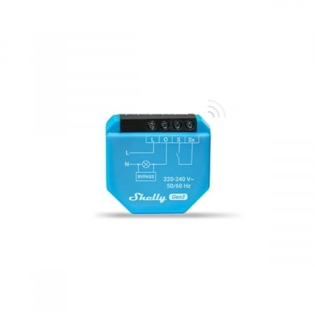 resigilat releu inteligent shelly 1l, 1 canal, nu necesita nul, integrare home assistant, matter