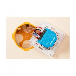 resigilat releu inteligent shelly 2l, 2 canale, nu necesita nul, integrare home assistant, matter