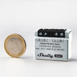 resigilat contor de energie shelly pm mini gen3, 16a