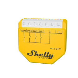 resigilat shelly qubino wave i4 dc - modul activare scene z-wave