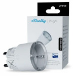 resigilat priza inteligenta shelly wave plug s cu monitorizare consum, wifi, control aplicatie, compatibil amazon alexa, google 