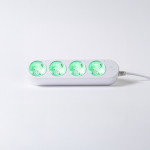 resigilat prelungitor inteligent cu 4 prize si masurare consum-shelly power strip 4 gen4 alb