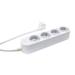 resigilat prelungitor inteligent cu 4 prize si masurare consum-shelly power strip 4 gen4 alb