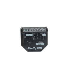 resigilat packet 2 relee inteligente shelly 2pm gen4, 2 canale, 2x10a, monitorizare consum, multiprotocol (wifi, bluetooth, matt