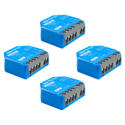 resigilat pachet de 4 x shelly 1 gen4 - modul releu inteligent wifi, matter, zigbee, bluetooth