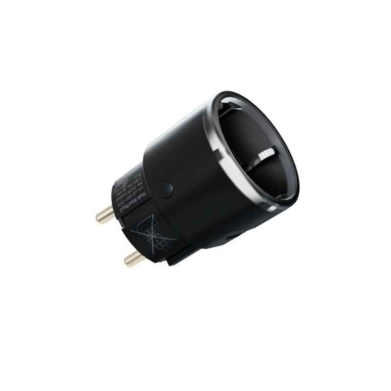 resigilat shelly wave plug s black lr - priza inteligenta z-wave long range cu masurare consum