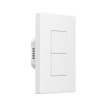 resigilat sonoff switchman m5-2c-120w - intrerupator inteligent cu 2 canale, butoane fizice si control wi-fi