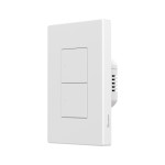 resigilat sonoff switchman m5-2c-120w - intrerupator inteligent cu 2 canale, butoane fizice si control wi-fi