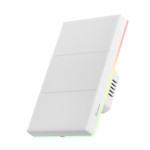 resigilat sonoff smart touch wall switch t5-3c-120 - intrerupator inteligent cu 3 canale, panou tactil, iluminare rgb si ef