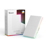 resigilat sonoff smart touch wall switch t5-2c-120 - intrerupator inteligent cu 2 canale, panou tactil, iluminare rgb si fe
