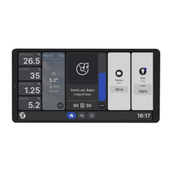 resigilat shelly wall display x2 black - panou de control smart home, ecran tactil 4", gateway bluetooth si senzori integrat