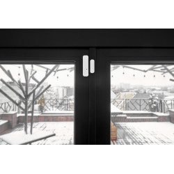 resigilat shelly wave door/window lr - senzor inteligent z-wave pentru usi si ferestre, tehnologie long range (lr)