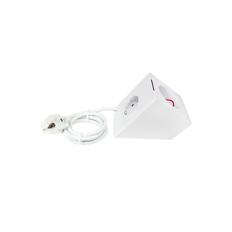 resigilat shelly socket for wall display stand white - soclu pentru montaj pe stand al shelly wall display, alb