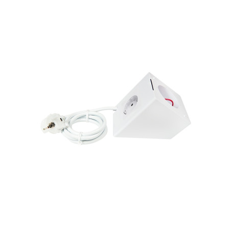 resigilat shelly socket for wall display stand white - soclu pentru montaj pe stand al shelly wall display, alb