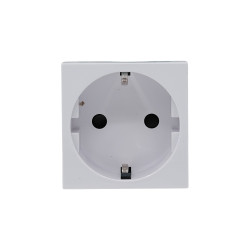 resigilat shelly socket for wall display stand white - soclu pentru montaj pe stand al shelly wall display, alb