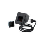 resigilat shelly socket for wall display stand black- soclu pentru montaj pe stand al shelly wall display, negru