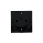 resigilat shelly socket for wall display stand black- soclu pentru montaj pe stand al shelly wall display, negru
