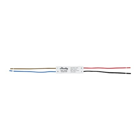 resigilat shelly 1-channel decoupler 230v - convertor semnal ac-dc pentru automatizari smart