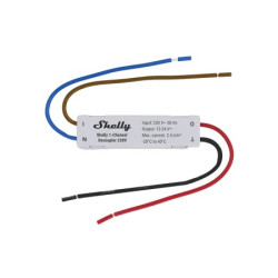 resigilat shelly 1-channel decoupler 230v - convertor semnal ac-dc pentru automatizari smart