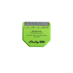 resigilat shelly dimmer gen4 - variator inteligent de tensiune, wi-fi si bluetooth, chip shelly g4, fara fir de nul