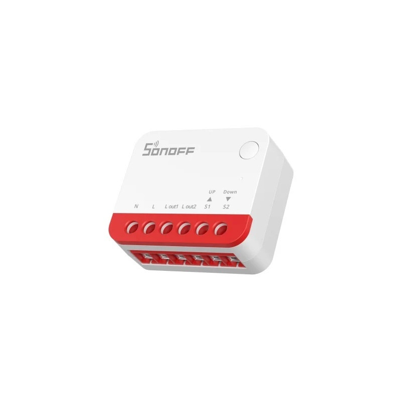 resigilat sonoff zigbee smart roller shutter switch mini-zbrbs - control complet pentru jaluzele, draperii si rulouri