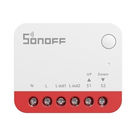 resigilat sonoff zigbee smart roller shutter switch mini-zbrbs - control complet pentru jaluzele, draperii si rulouri