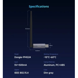 resigilat sonoff dongle-pmg24 - gateway usb zigbee & matter pentru controlul dispozitivelor smart home