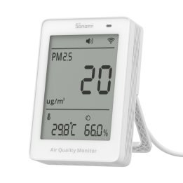 resigilat sonoff airguard pm2.5/pm10 - monitor inteligent al calitatii aerului cu matter over wi-fi (sawf-07p)