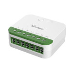 resigilat sonoff mini-2gs - releu inteligent mini zigbee 3.0, 10a, montaj in doza si control dual