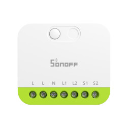 resigilat sonoff mini-zb2gs - releu inteligent mini zigbee 3.0, 10a, cu fir de nul, design extreme si finisaj silver