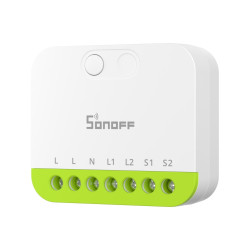 resigilat sonoff mini-zb2gs - releu inteligent mini zigbee 3.0, 10a, cu fir de nul, design extreme si finisaj silver