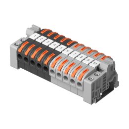 resigilat sonoff din rail wire connectors d211 - bloc terminal cu parghie pentru sina din, conectare rapida