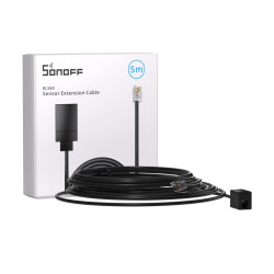resigilat sonoff rl560 - cablu prelungitor pentru senzori, lungime 5 metri, conector jack 2.5mm