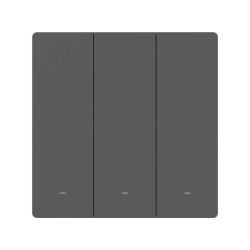 resigilat sonoff m5-3c-86m - intrerupator inteligent triplu cu buton fizic, 3 canale, wi-fi, seria switchman