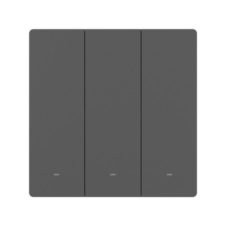 resigilat sonoff m5-3c-86m - intrerupator inteligent triplu cu buton fizic, 3 canale, wi-fi, seria switchman