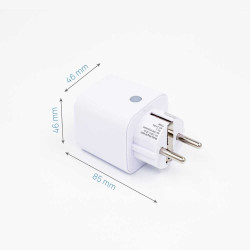 resigilat shelly plug pm gen3 white - priza inteligenta cu monitorizare consum, wi-fi & bluetooth, 2500w, noua generatie ge