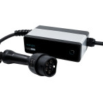resigilat topac portable ev charger 11kw (eve01-11r) - statie de incarcare portabila trifazata, tip 2, curent reglabil, p
