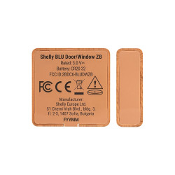 resigilat shelly blu door/window zb brown - senzor inteligent zigbee pentru usi si ferestre, detectare deschidere si incli