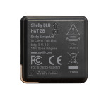 resigilat shelly blu h&t zb black - senzor inteligent de temperatura si umiditate, zigbee 3.0, autonomie 3 ani