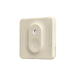 resigilat shelly blu h&t zb mocha - senzor inteligent de temperatura si umiditate, zigbee 3.0, autonomie 3 ani