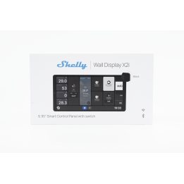 resigilat shelly wall display x2i black - panou tactil inteligent 6.95", wi-fi 6 & bluetooth 5.0, hub de control si releu 5a