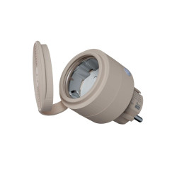 resigilat shelly wave outdoor plug s lr - priza inteligenta de exterior, z-wave 800, monitorizare consum, tehnologie long ra