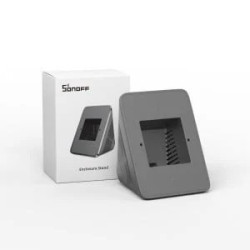 resigilat suport de birou pentru sonoff nspanel si nspanel pro, gri - stand ergonomic pentru panouri de control tactile