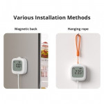 resigilat senzor de temperatura si umiditate sonoff snzb-02ld, zigbee 3.0