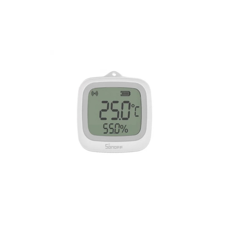 resigilat senzor de temperatura si umiditate sonoff snzb-02wd, zigbee 3.0