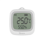 resigilat senzor de temperatura si umiditate sonoff snzb-02wd, zigbee 3.0