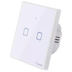 resigilat sonoff t2eu2c-rf - intrerupator inteligent tactil cu radiofrecventa, 2 canale