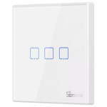 resigilat sonoff t2eu3c-rf - intrerupator inteligent tactil cu radiofrecventa, 3 canale